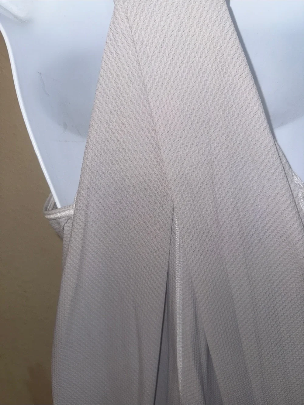 lululemon athletica essential tank gray Scoop Neck Racerback Tank